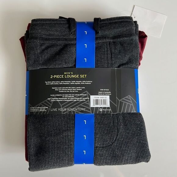 Eddie Bauer Men's 2-piece Lounge Set - Picture 2 of 5